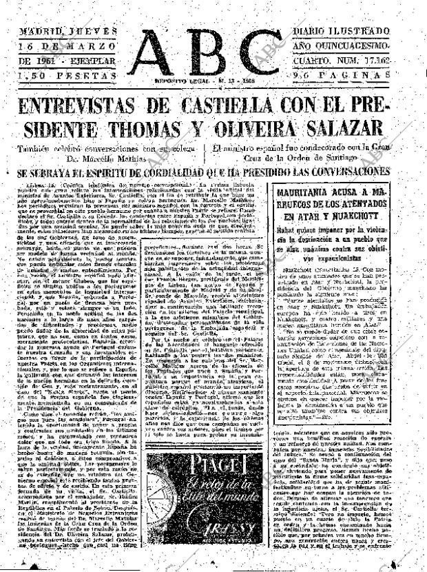 ABC MADRID 16-03-1961 página 47