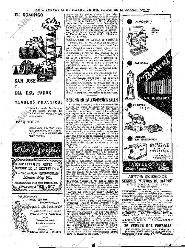 ABC MADRID 16-03-1961 página 56