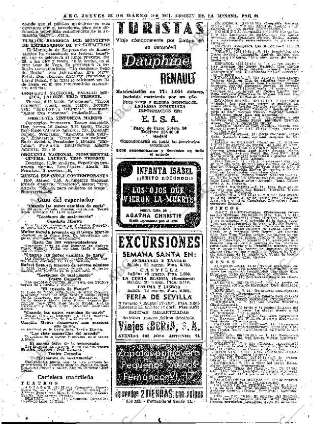 ABC MADRID 16-03-1961 página 81