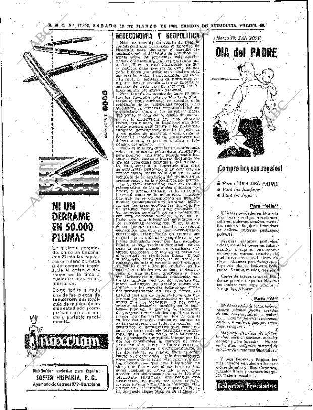 ABC SEVILLA 18-03-1961 página 38