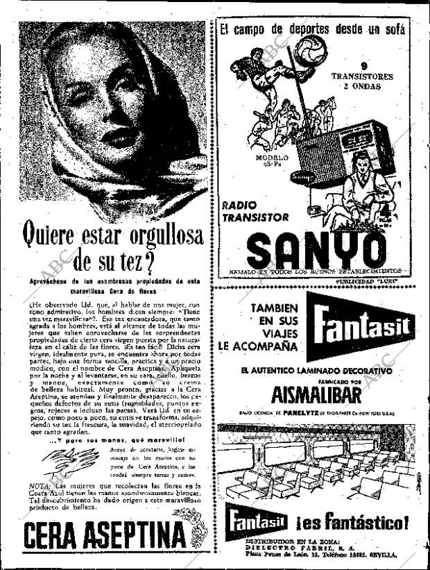 ABC SEVILLA 18-03-1961 página 4