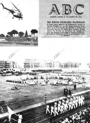 ABC MADRID 21-03-1961 página 1