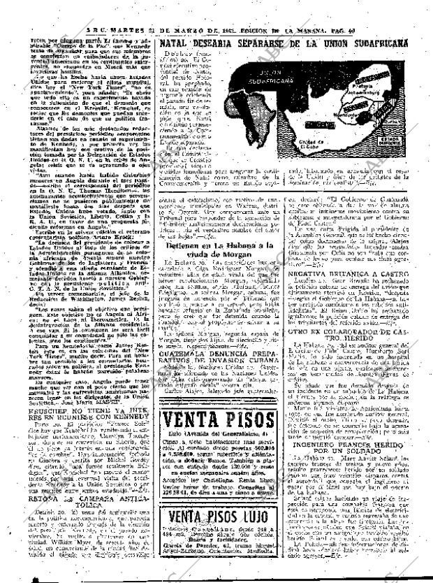ABC MADRID 21-03-1961 página 40