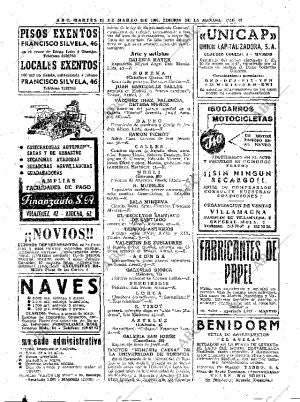 ABC MADRID 21-03-1961 página 42