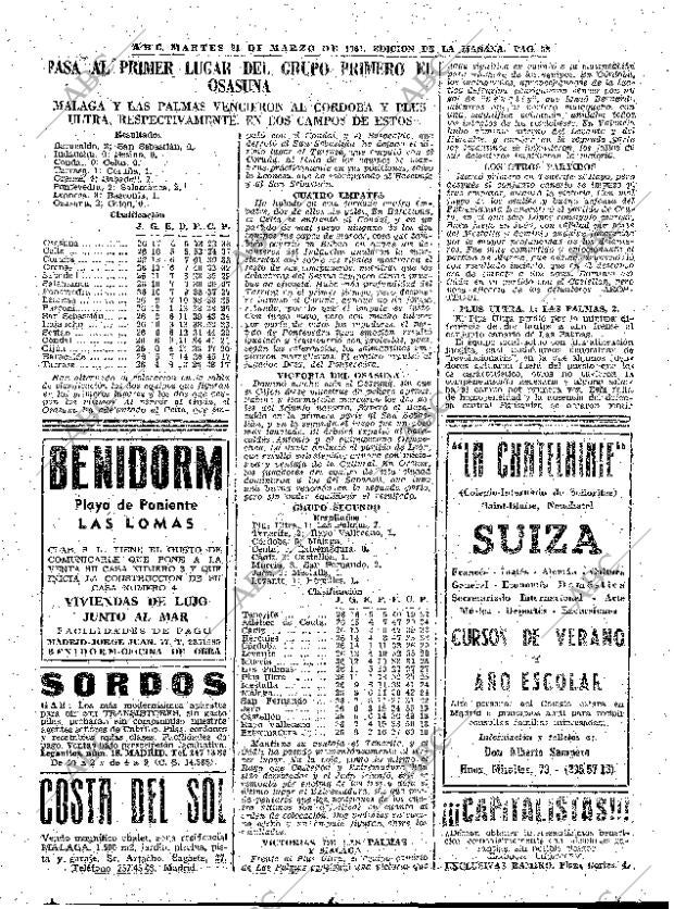 ABC MADRID 21-03-1961 página 58