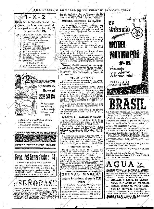 ABC MADRID 21-03-1961 página 62