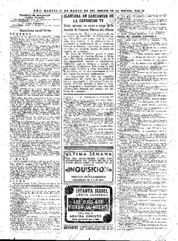 ABC MADRID 21-03-1961 página 65