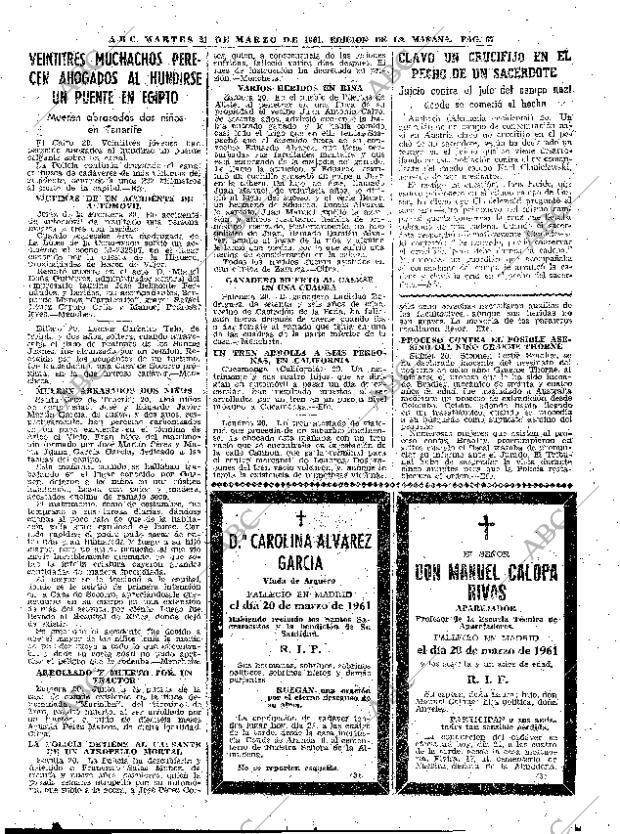 ABC MADRID 21-03-1961 página 67