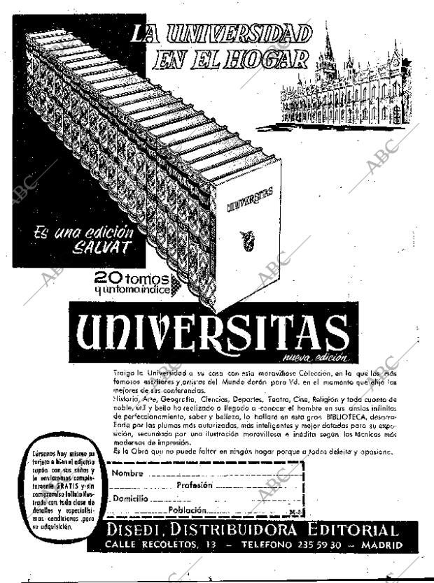 ABC MADRID 22-03-1961 página 26