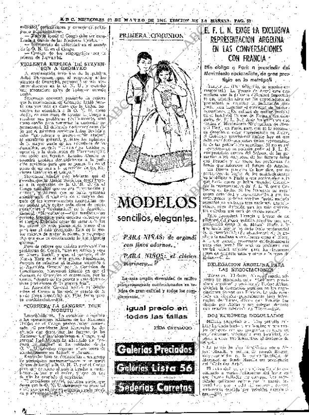 ABC MADRID 22-03-1961 página 52