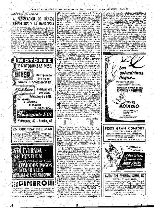 ABC MADRID 22-03-1961 página 66