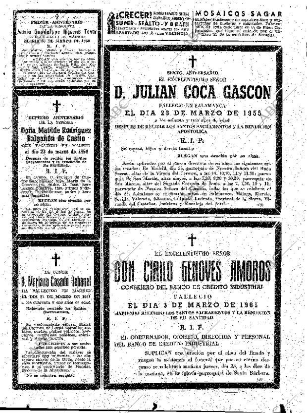 ABC MADRID 22-03-1961 página 89