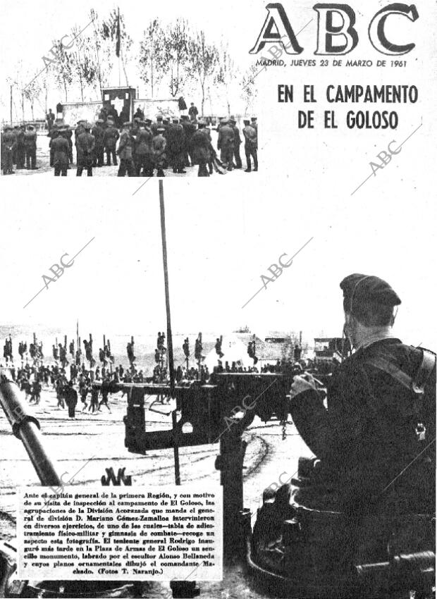ABC MADRID 23-03-1961 página 1