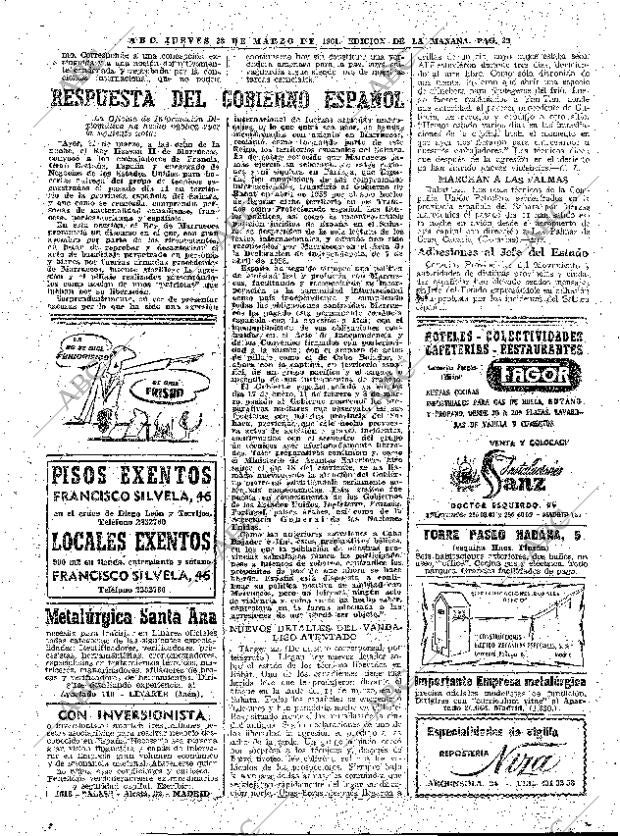ABC MADRID 23-03-1961 página 32