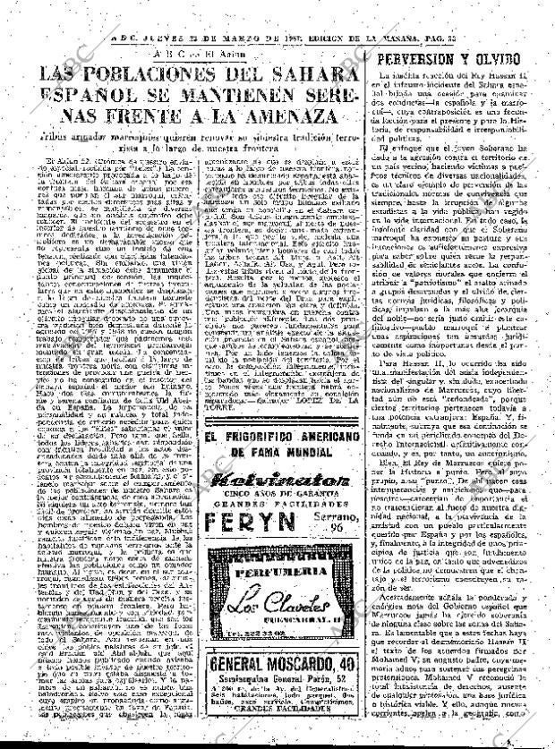 ABC MADRID 23-03-1961 página 33
