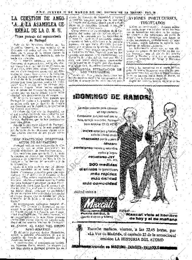 ABC MADRID 23-03-1961 página 39