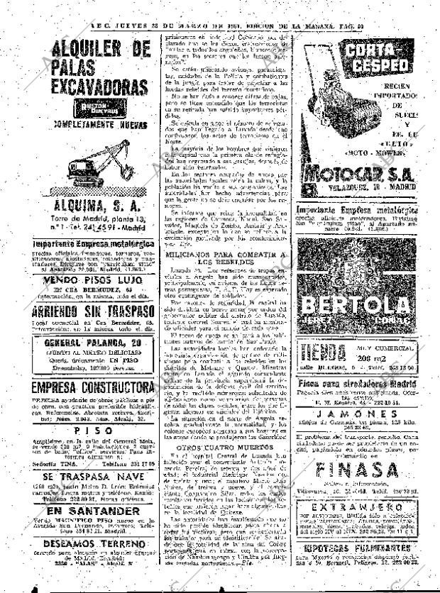 ABC MADRID 23-03-1961 página 40