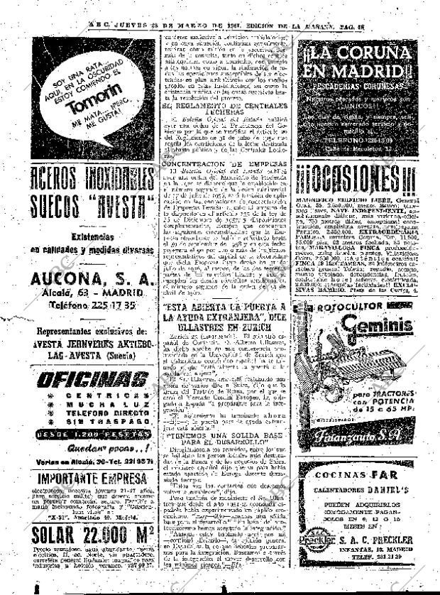ABC MADRID 23-03-1961 página 48