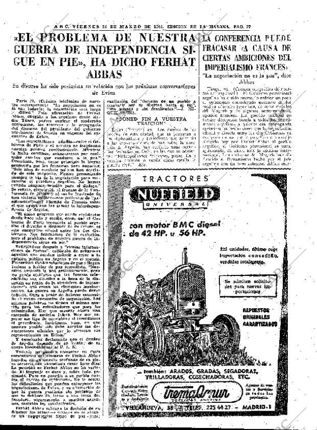 ABC MADRID 24-03-1961 página 37