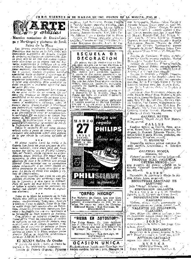 ABC MADRID 24-03-1961 página 46