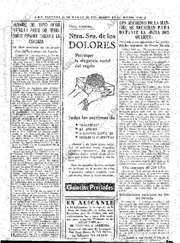 ABC MADRID 24-03-1961 página 49