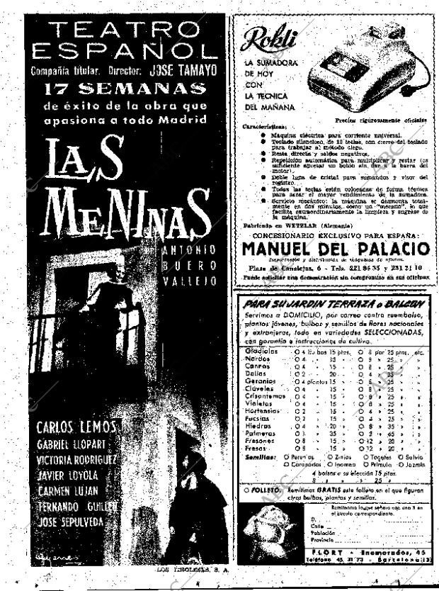 ABC MADRID 24-03-1961 página 6
