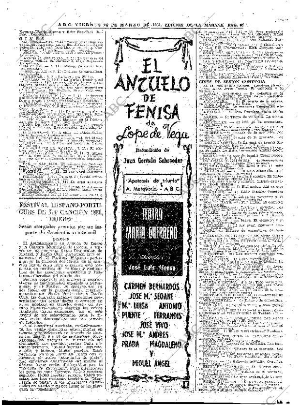 ABC MADRID 24-03-1961 página 65