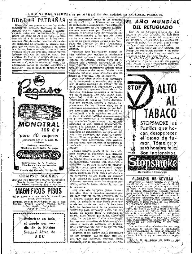 ABC SEVILLA 24-03-1961 página 26