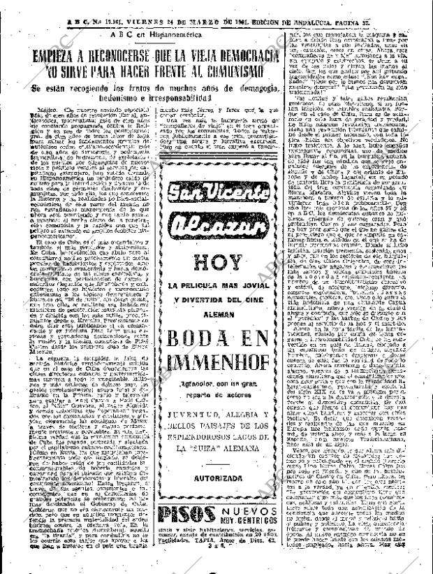 ABC SEVILLA 24-03-1961 página 37