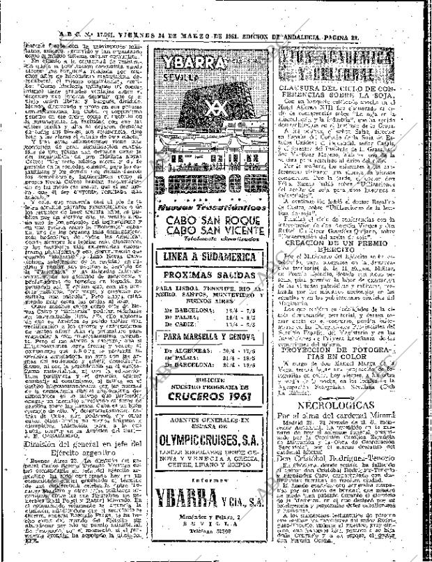 ABC SEVILLA 24-03-1961 página 38