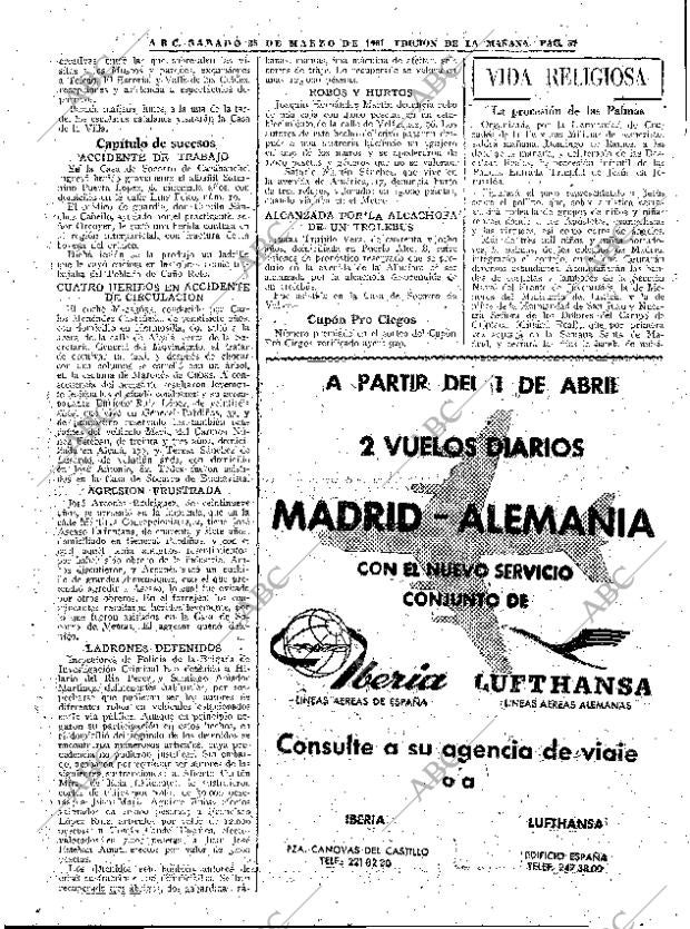 ABC MADRID 25-03-1961 página 57