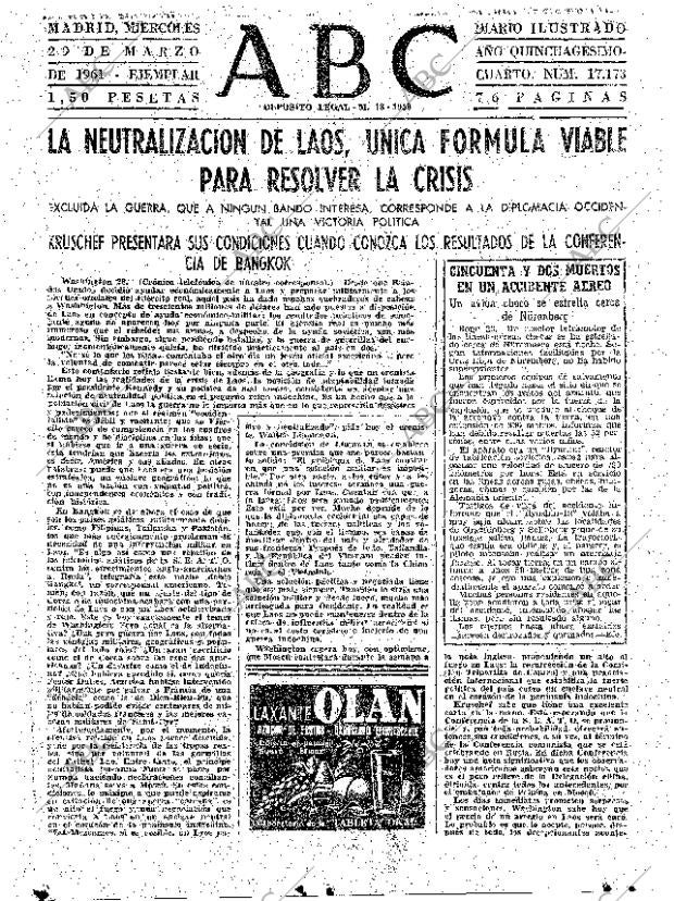 ABC MADRID 29-03-1961 página 31