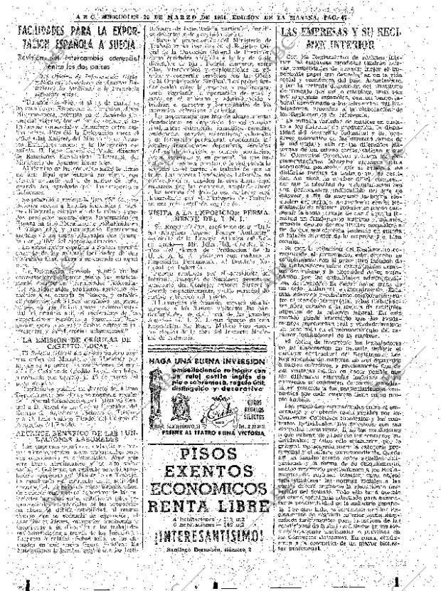 ABC MADRID 29-03-1961 página 47