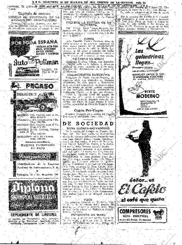 ABC MADRID 29-03-1961 página 54