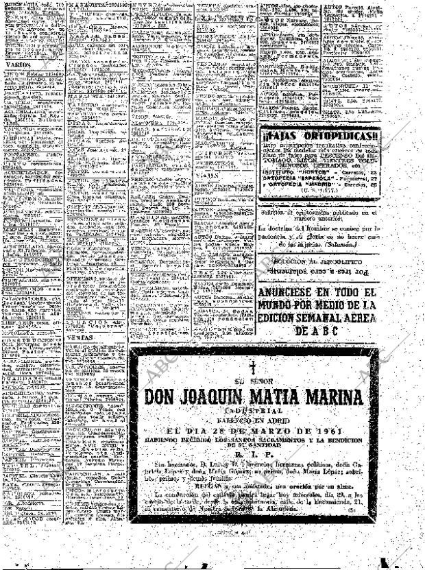 ABC MADRID 29-03-1961 página 73