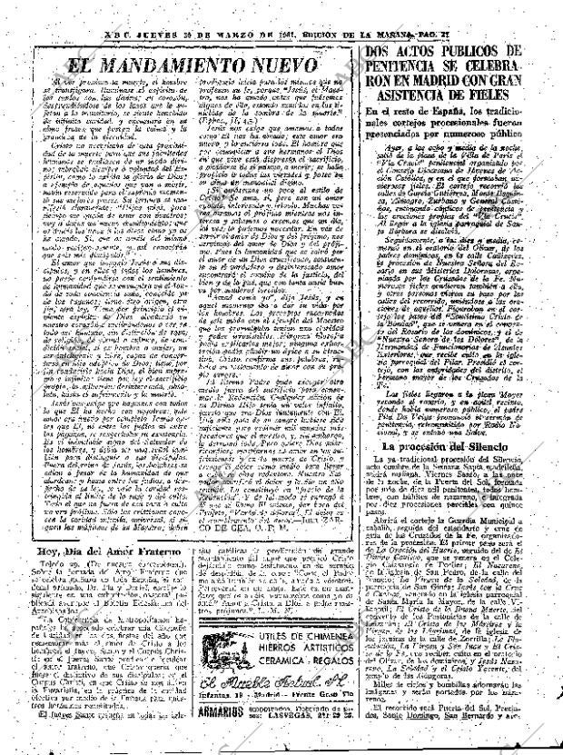 ABC MADRID 30-03-1961 página 31