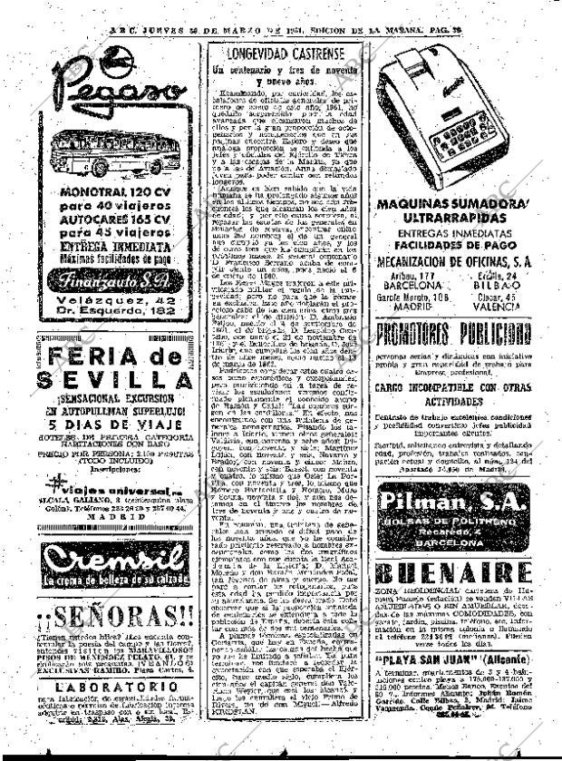 ABC MADRID 30-03-1961 página 36