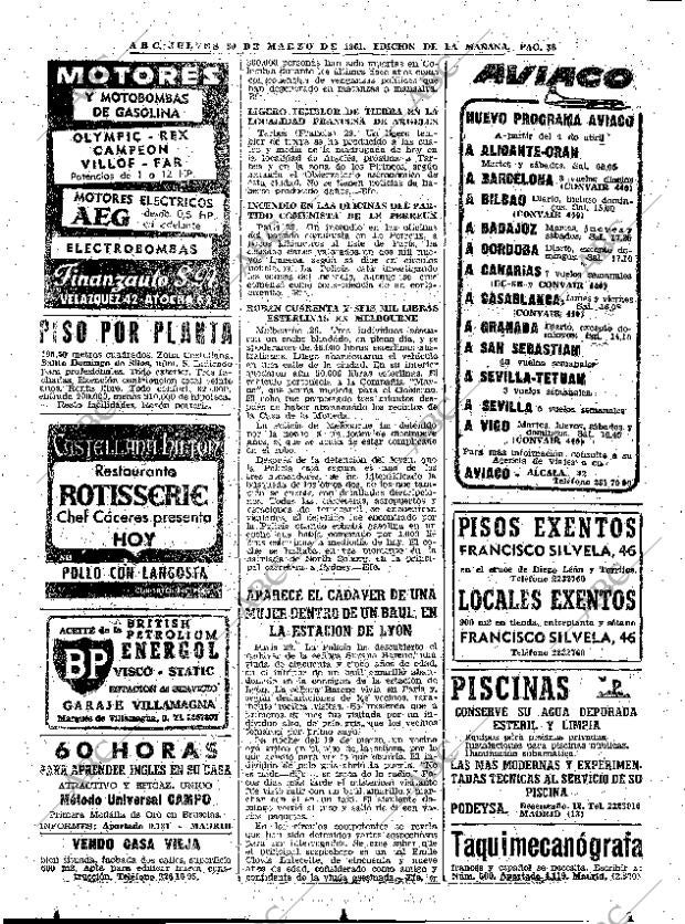 ABC MADRID 30-03-1961 página 38