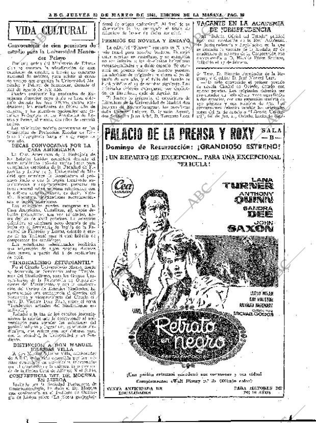 ABC MADRID 30-03-1961 página 39