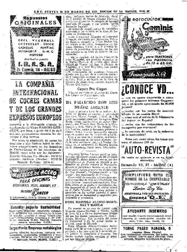 ABC MADRID 30-03-1961 página 46