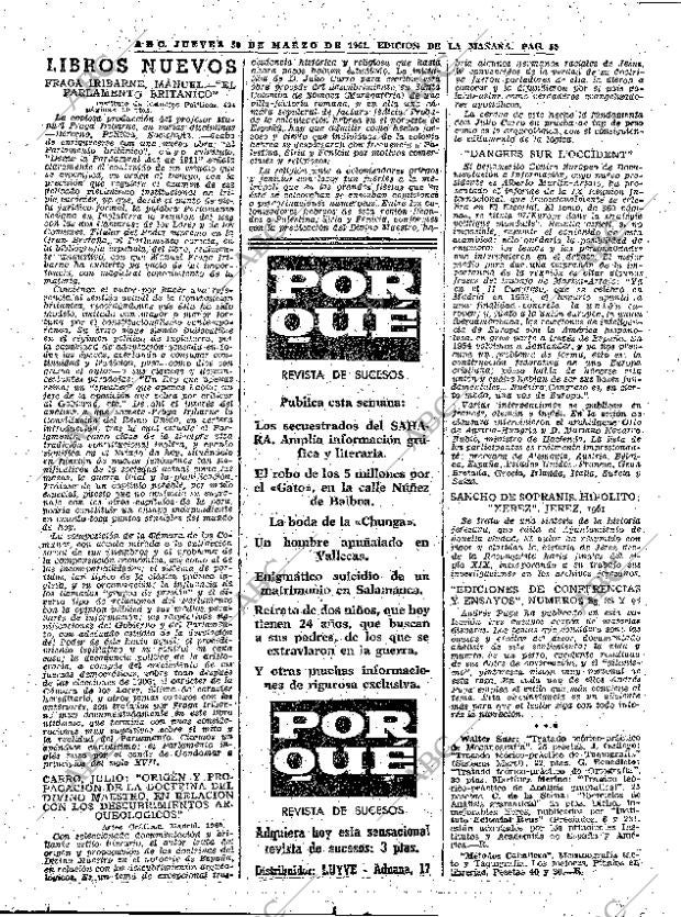 ABC MADRID 30-03-1961 página 52