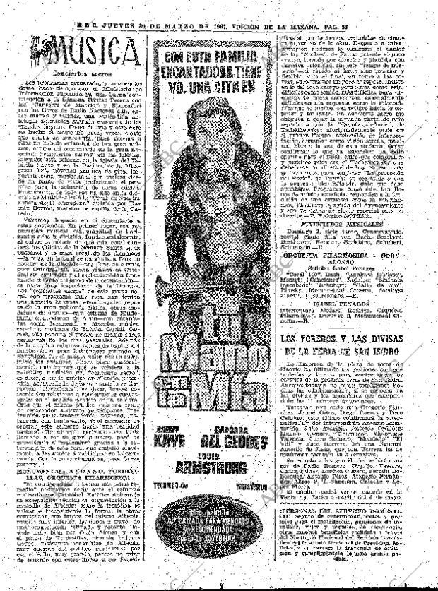 ABC MADRID 30-03-1961 página 53
