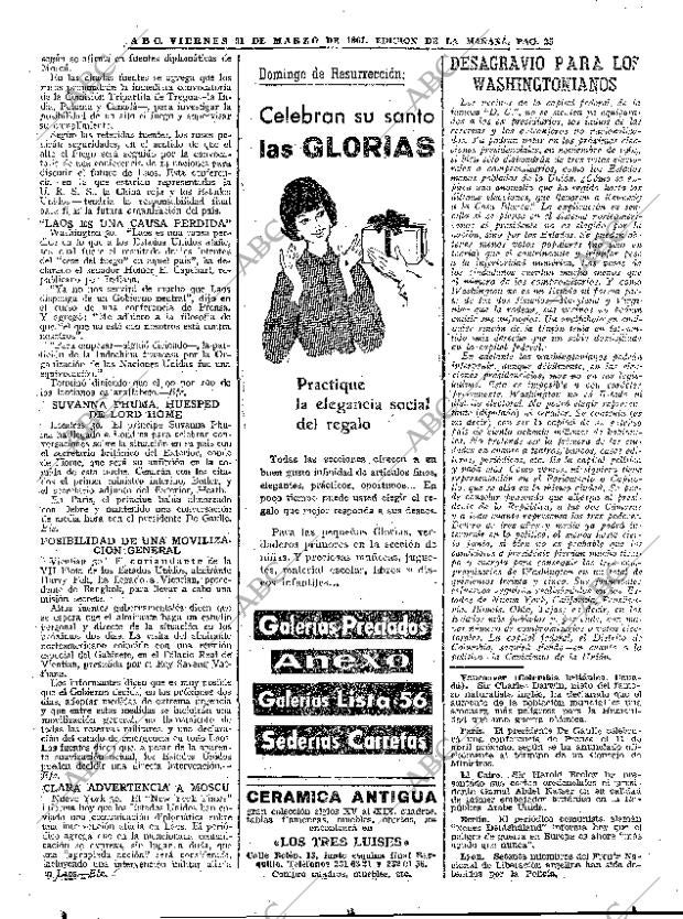ABC MADRID 31-03-1961 página 25