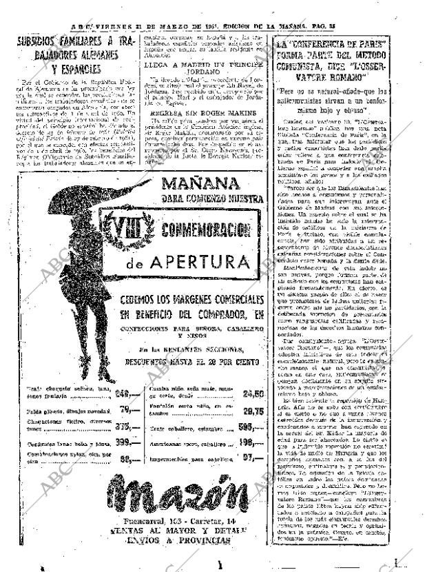 ABC MADRID 31-03-1961 página 35