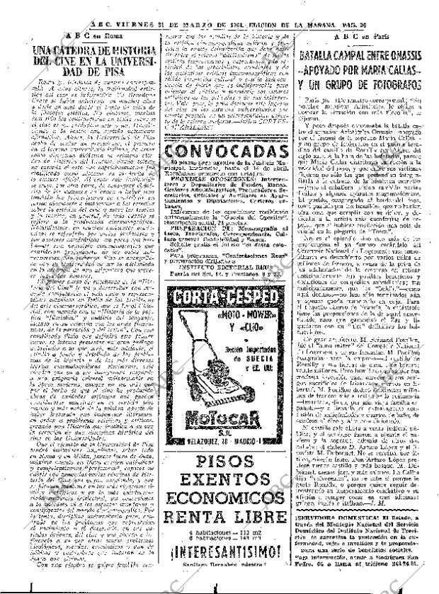 ABC MADRID 31-03-1961 página 36