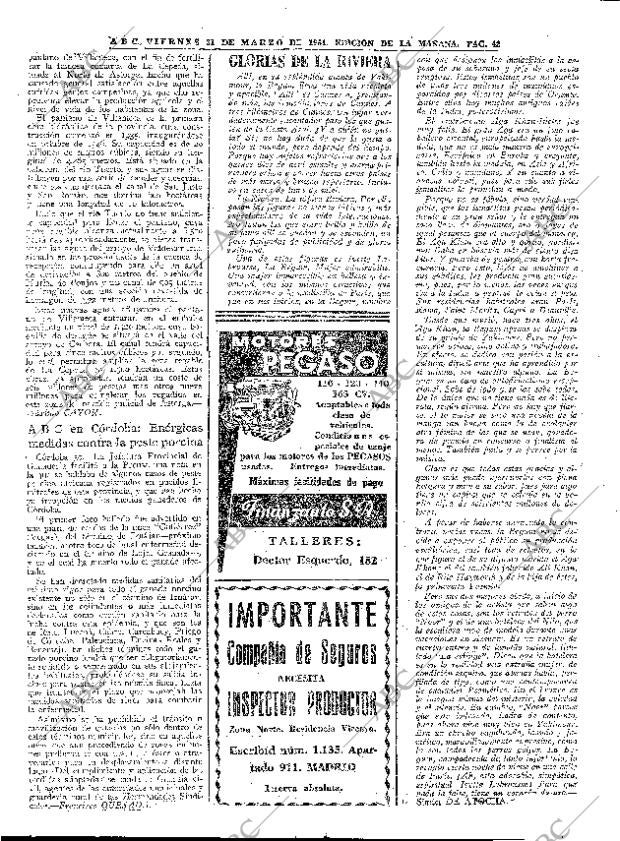ABC MADRID 31-03-1961 página 42