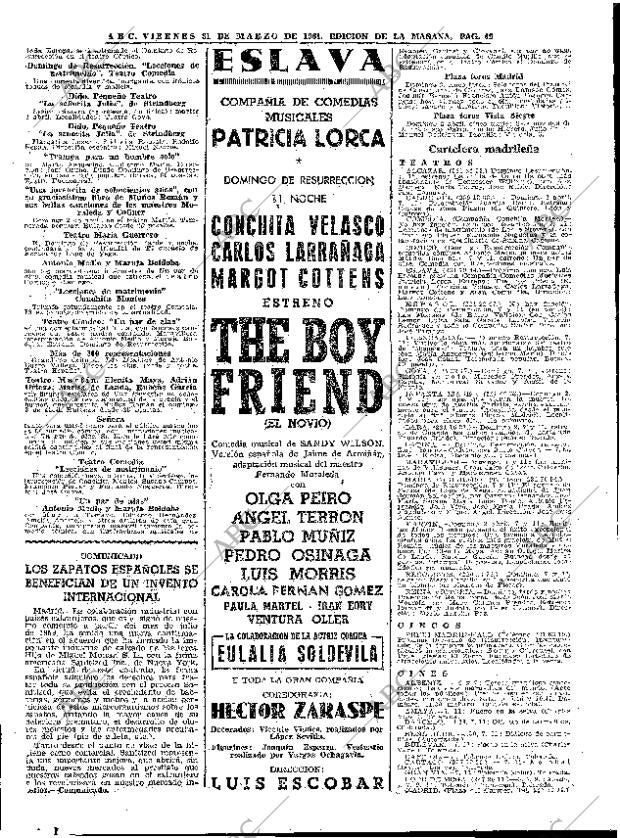 ABC MADRID 31-03-1961 página 49