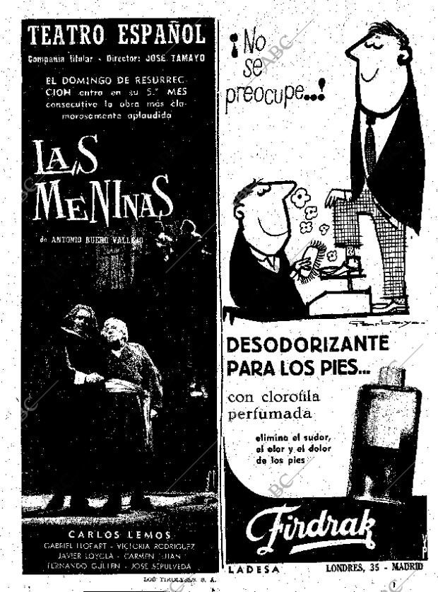 ABC MADRID 31-03-1961 página 6