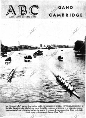 ABC MADRID 04-04-1961 página 1