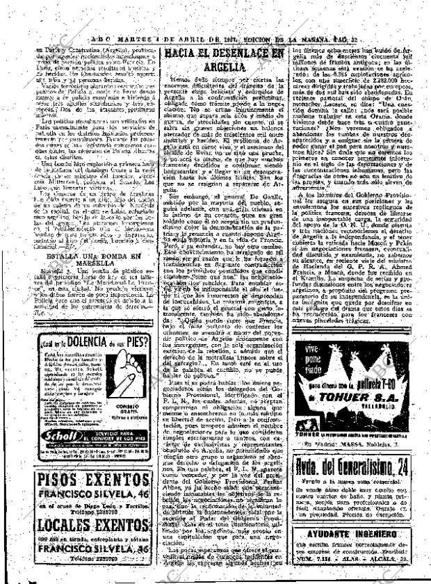 ABC MADRID 04-04-1961 página 32